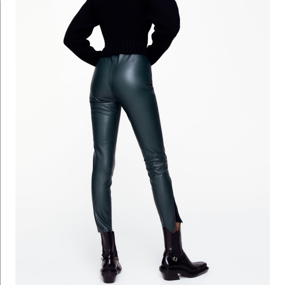 Faux leather leggings - Picture 3 of 6
